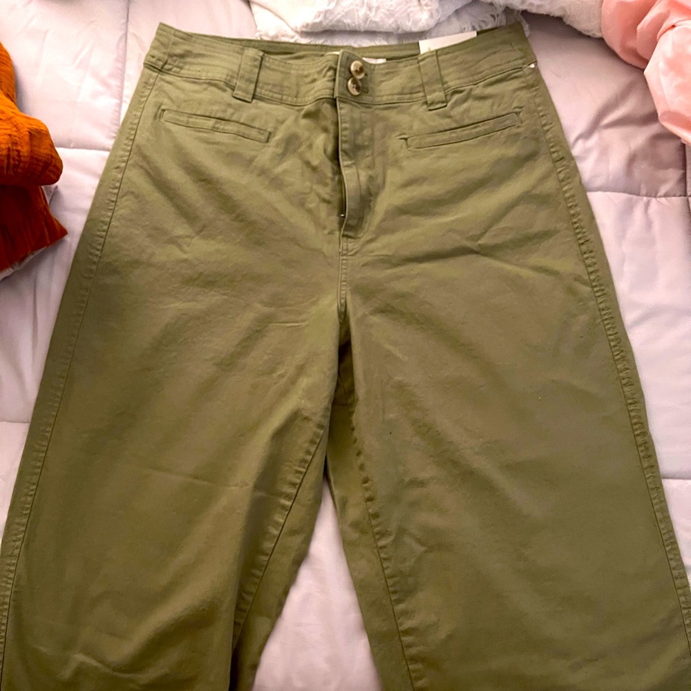 Cropped Wide leg pants